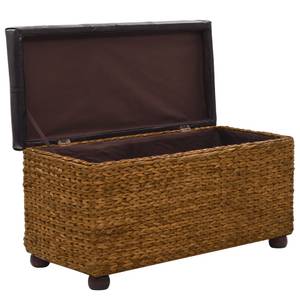 Banc de rangement 295902 (lot de 2) Noir - Marron