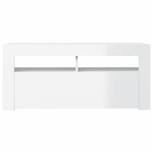 Meuble tv 3008758 Blanc brillant