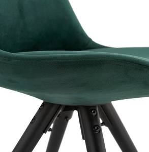 Chaise RICKY Vert - Noir