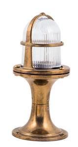 Stehlampe SANTORIN Messing - Durchscheinend - 11 x 25 x 11 cm