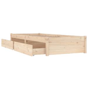 Bettgestell 3013833 Braun - Holz - 96 x 196 cm