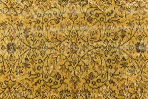 Tapis Ultra Vintage DXXVI Jaune - Textile - 165 x 1 x 277 cm