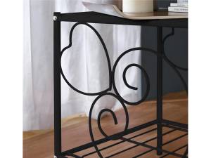 Table de chevet VIVIAN Lot de 2 Noir