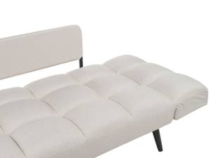 2-Sitzer Sofa BREKKE Beige - Schwarz - Creme