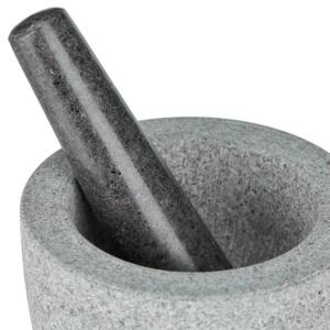 Mortier avec pilon Gris - Pierre - 14 x 10 x 14 cm