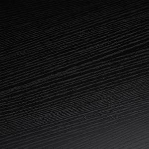 Couchtisch schwarz mit Ablage Schwarz - Holzwerkstoff - Metall - 100 x 46 x 51 cm