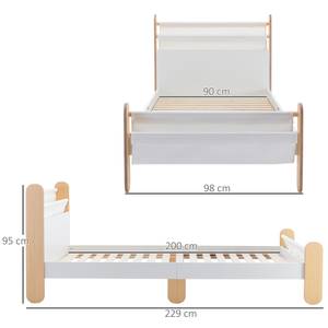 Kinderbett 311-042 Holzwerkstoff - 98 x 95 x 229 cm