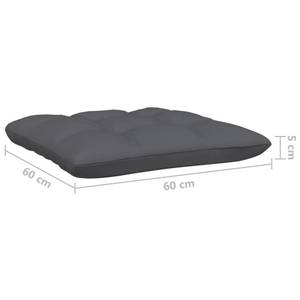 Gartensofa (2er Set) 3012138-17 Grau