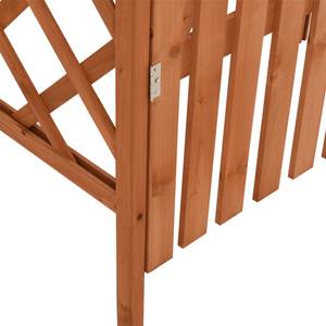 Pergola Braun - Massivholz - Holzart/Dekor - 40 x 204 x 116 cm