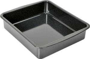 Auflaufform Cuisine Line Grau - Metall - 30 x 8 x 36 cm