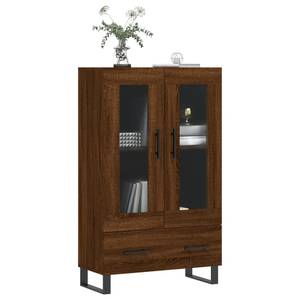 Highboard DE2239 Eiche Schwarzbraun Dekor