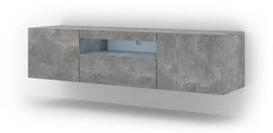 Fernsehtisch AURA LED 150x37x42 Beton Dekor