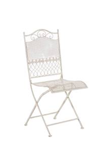 Chaises de jardin Kiran Blanc crème