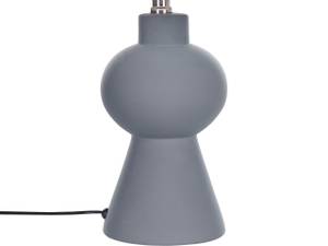 Lampe de table FABILOS Gris - Blanc