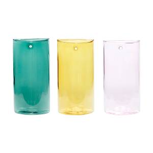 Vasen Popsicle(3er Set) Glas - 6 x 20 x 10 cm