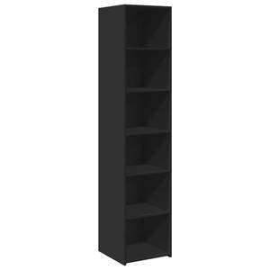 Highboard DE7002 Schwarz - Holzwerkstoff - 41 x 185 x 40 cm