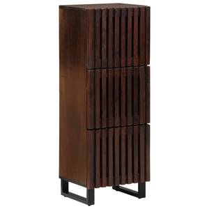 Highboard DE1609 Braun - Massivholz - 34 x 110 x 40 cm