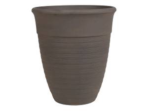 Cache-pot d'extérieur KATALIMA Marron - Diamètre : 43 cm - Matière plastique