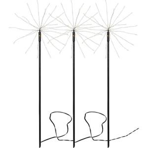 Dekobeleuchtung & Lichtobjekte Firework Schwarz - Metall - 200 x 65 x 200 cm
