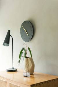 Horloge murale 31988 Noir - Gris