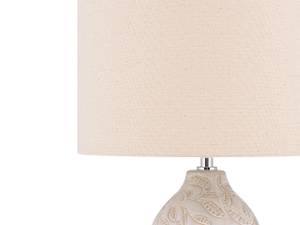 Lampe de table SALZA Beige - Céramique - 32 x 57 x 32 cm