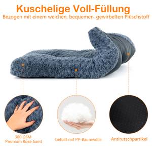 Hundematte C614-GR-BL-L Blau - Naturfaser - 72 x 10 x 109 cm