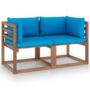 Palettensofa (2er Set) 3016480-17 Hellblau