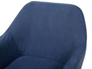 Fauteuil LOKEN Noir - Bleu - Bleu marine