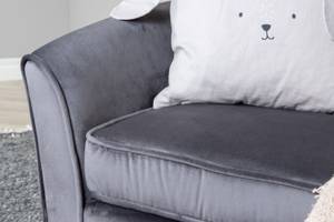 Sofa Velvet Grau