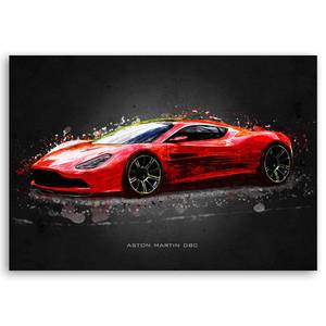 Leinwandbild Ferrari Rot Auto 60 x 40 cm