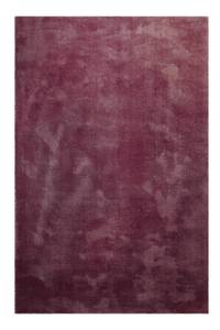 Hochflorteppich Sienna Bordeaux - Rotbraun - 70 x 140 cm