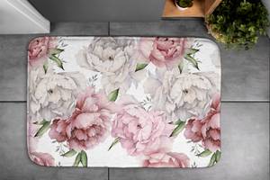 Badteppich Blumen 75 x 45 x 75 cm