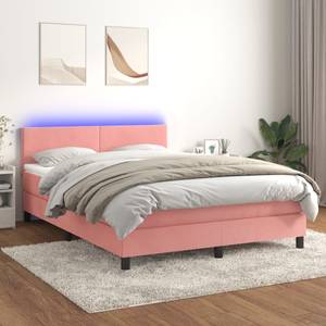 Boxspringbett 3017268-2 Pink - 144 x 203 cm