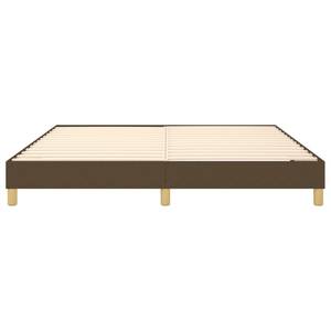 Bettgestell 3016026 Braun - Holzwerkstoff - Massivholz - Holzart/Dekor - 160 x 25 x 203 cm