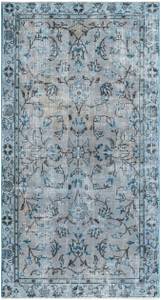 Tapis Ultra Vintage DCXCI Gris - Textile - 99 x 1 x 196 cm