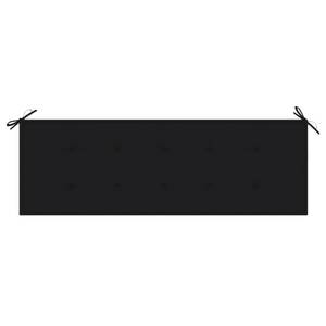 Banc de jardin 3007513 Noir