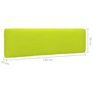 Canapé central palette 3016504-8 Vert clair - Blanc