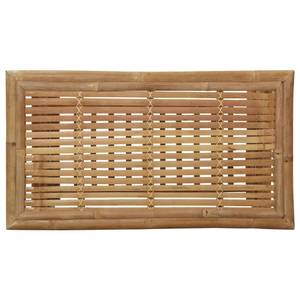 Garten-Lounge-Set Grau - Bambus - 50 x 45 x 90 cm