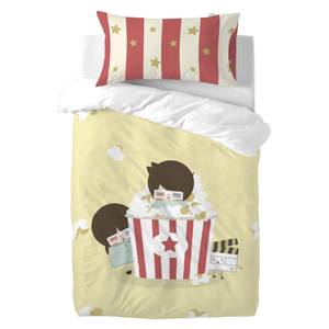 Pop corn Bettbezug-set Textil - 1 x 100 x 120 cm