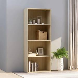 Bücherregal 3016488-3 Braun - Holzwerkstoff - 60 x 152 x 30 cm