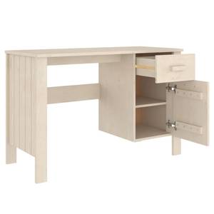 Bureau 3015246 Marron - Bois manufacturé - Bois massif - Bois/Imitation - 113 x 75 x 50 cm