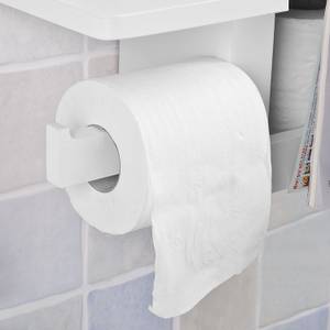 Toilettenpapierhalter FRG175-W Weiß - Holzwerkstoff - 50 x 18 x 17 cm