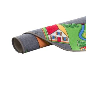 Kinder Spiel Teppich Little Village Rund 160 x 160 cm