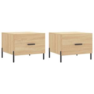 Couchtische 2er Set D241 Eiche Sonoma Dekor - Anzahl Teile im Set: 2