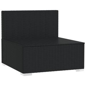 Garten-Mittelsofa 3017300 Schwarz - Hellblau