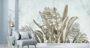 Papier peint Feuilles tropicales 270 x 180 x 180 cm