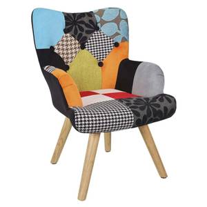 Fauteuil enfant patchwork Helsinki Textile - 44 x 67 x 41 cm