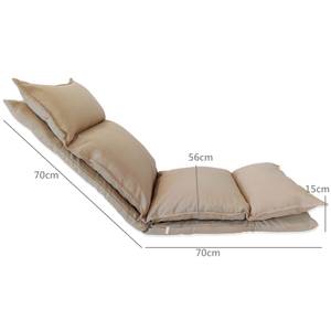 Chaise de méditation Malobe Beige - Textile - 15 x 135 x 56 cm