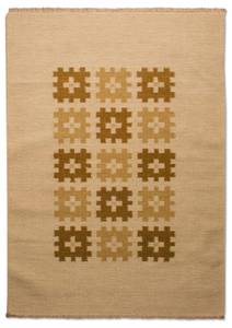 Kelim Teppich - Trendy - Erana Gold - Naturfaser - 120 x 1 x 180 cm