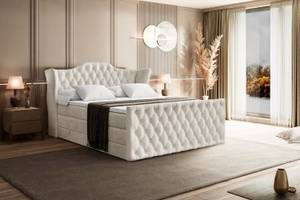 Boxspringbett VILA-Z KING Beige - Breite: 140 cm